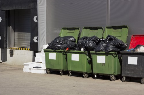 Prepared furniture ready for eco-friendly disposal in Parsons Green