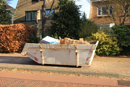 Clearance team handling office clearance tasks in Parsons Green