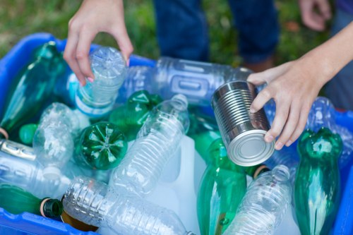 Environmentally responsible disposal of office items in Parsons Green